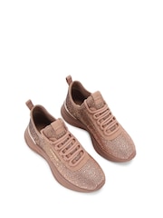 Carvela Swift Jewel Runner Black Trainers - Image 2 of 5