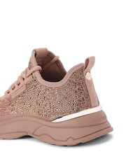 Carvela Swift Jewel Runner Black Trainers - Image 4 of 5