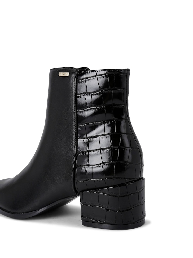 Carvela Callie Ankle Black Boots - Image 5 of 5