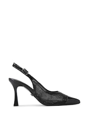 Carvela Midnight Sling Black Shoes - Imagem 2 de 5