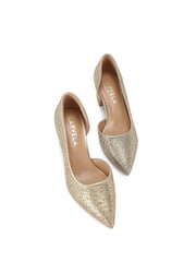 Carvela Gold Violet Shoes - Image 3 of 5