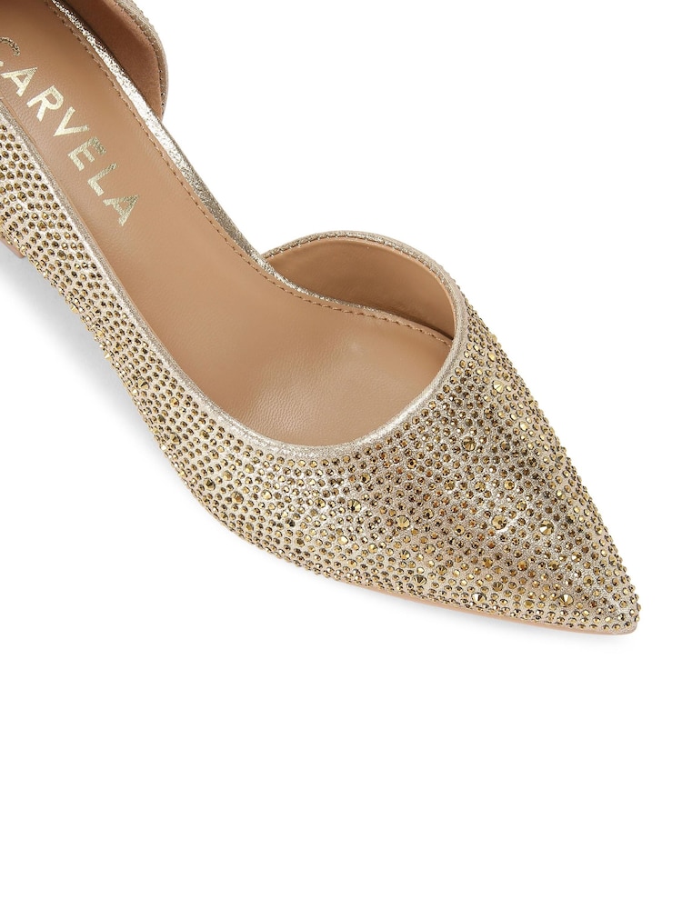 Carvela Gold Violet Shoes - Image 5 of 5