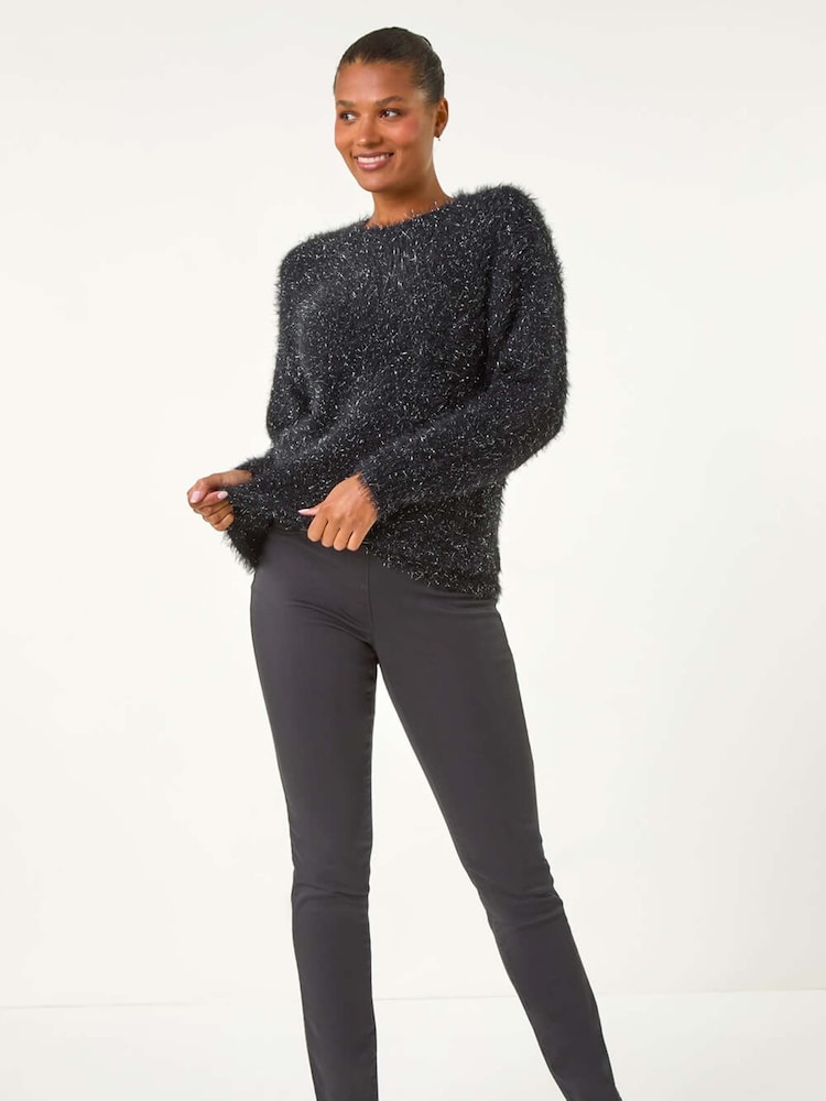 Roman Grey Denim Stretch Jeans - Image 2 of 5