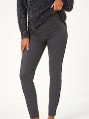 Roman Grey Denim Stretch Jeans - Image 5 of 6