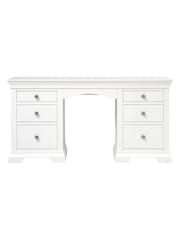 Cotswold Company Warm White Chantilly Dressing Table - Image 3 of 6