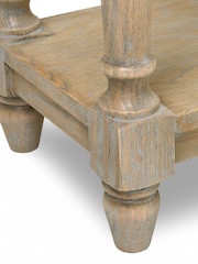 Cotswold Company Limewash Oak Camille Side Table - Image 5 of 5