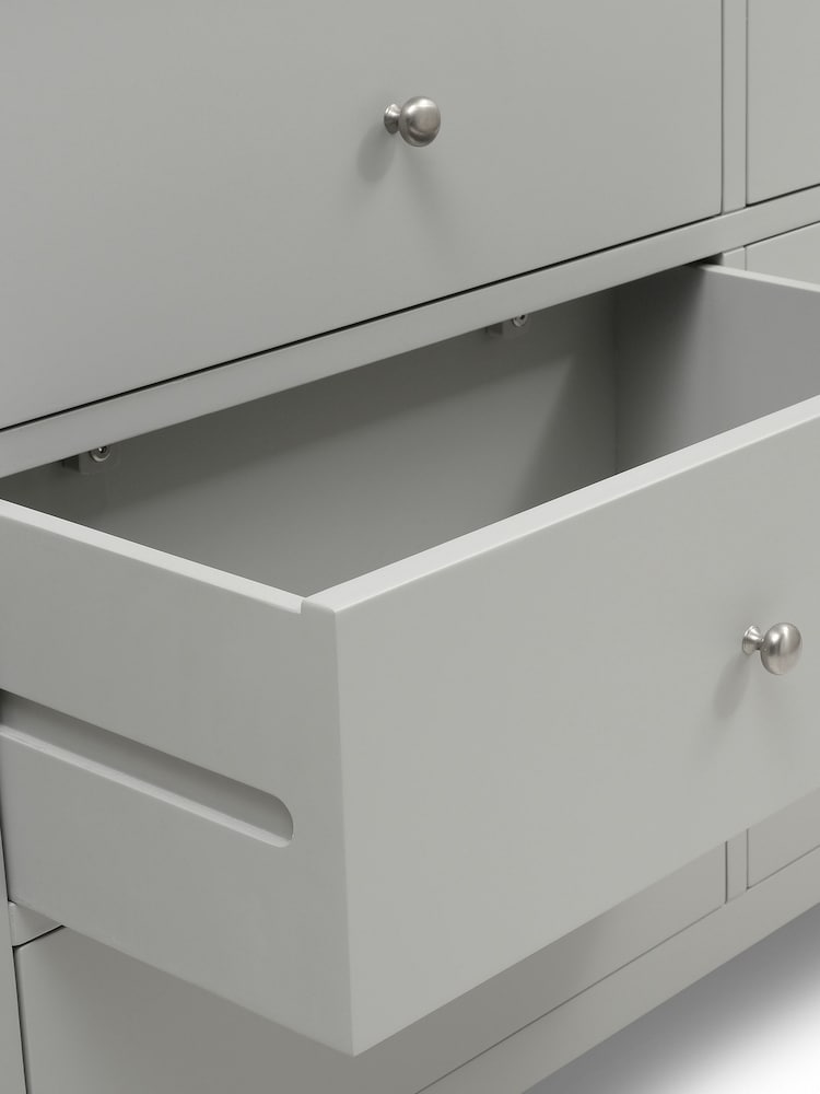 Cotswold Company Pebble Grey Simply 6 Drawer Chest of Drawers - Image 4 of 4