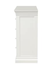Cotswold Company Warm White Chantilly 5 Drawer Chest of Drawers - Image 5 of 5