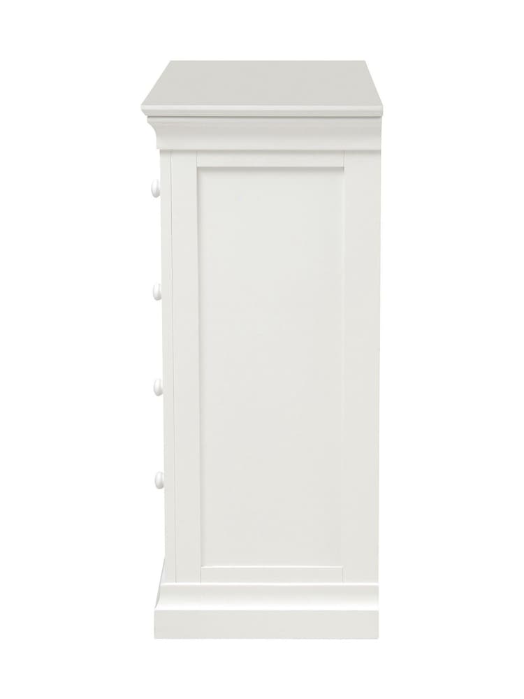 Cotswold Company Warm White Chantilly 5 Drawer Chest of Drawers - Image 5 of 5
