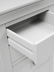 Cotswold Company Pebble Grey Chantilly 5 Drawer Tall Chest of Drawers - Image 4 of 4