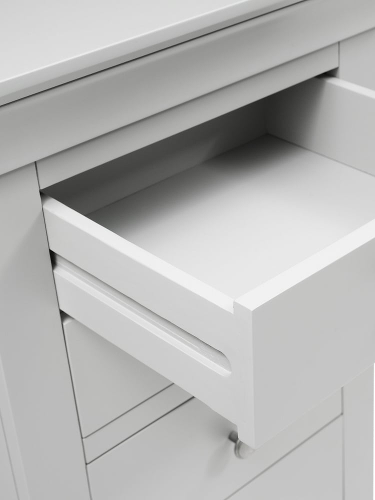 Cotswold Company Pebble Grey Chantilly 5 Drawer Tall Chest of Drawers - Image 4 of 4
