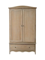 Cotswold Company Limewash Oak Camille Wardrobe - Image 3 of 6