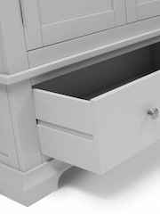 Cotswold Company Pebble Grey Chantilly Double Wardrobe - Image 6 of 6