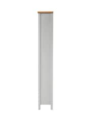 Cotswold Company Pebble Grey 'Simply Cotswold' Large Bookcase - Image 3 of 5