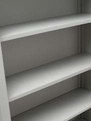 Cotswold Company Pebble Grey 'Simply Cotswold' Large Bookcase - Image 4 of 5