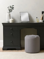 Cotswold Company Dusky Black Chantilly Dressing Table - Image 1 of 5
