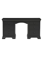 Cotswold Company Dusky Black Chantilly Dressing Table - Image 3 of 5