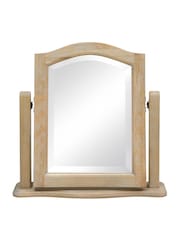 Cotswold Company Limewash Oak Camille Dressing Table Mirror - Image 2 of 4