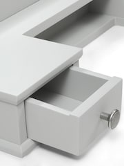 Cotswold Company Pebble Grey Chantilly Vanity Mirror - Image 5 of 5