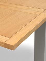 Cotswold Company Pebble Grey 'Simply Cotswold' Square 2-4 Seater Extending Dining Table - Image 5 of 5