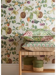 Esselle Green Chinoiserie Garden Spring Cushion - Image 2 of 2