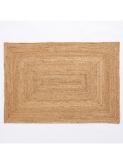 Esselle Natural Stockport 120x170cm Hand Braided Rug - Image 1 of 4