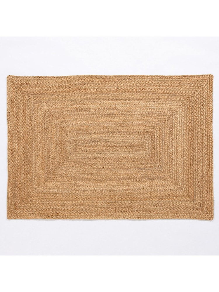 Esselle Natural Stockport 120x170cm Hand Braided Rug - Image 1 of 4