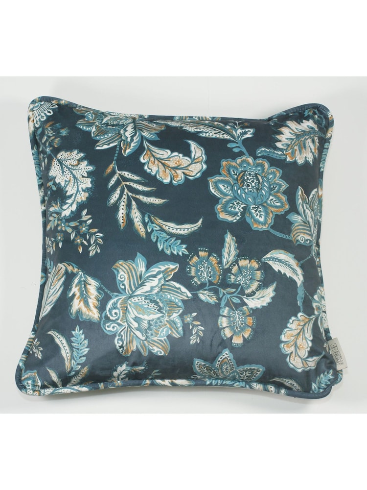Esselle Navy Kashmir Jacobean Cushion - Image 1 of 2