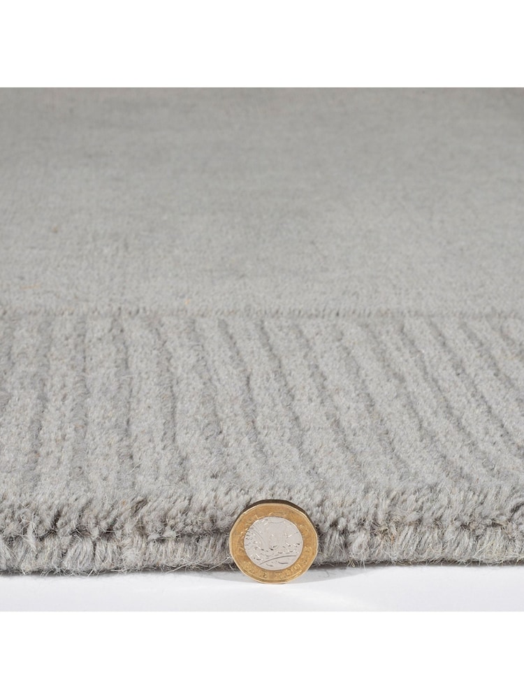 Esselle Grey Esme 60x230cm Wool Runner - Image 5 of 5