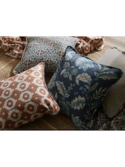 Esselle Orange Santiago Geo Burnt Cushion - Image 2 of 3