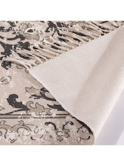 Esselle Purple Kew 120x170cm Mauve Antique Printed Rug with Tassel - Image 3 of 5