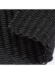 Esselle Charcoal Didsbury 55x100cm Braided Mat - Image 4 of 5