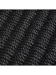 Esselle Charcoal Didsbury 55x100cm Braided Mat - Image 5 of 5
