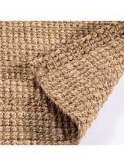 Esselle Natural Whitefield 45x75cm Handwoven Boucle Mat - Image 3 of 4