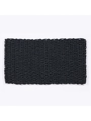 Esselle Blue Didsbury 55x100cm Braided Polypropylene Mat - Image 1 of 5