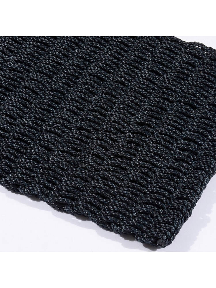 Esselle Blue Didsbury 55x100cm Braided Polypropylene Mat - Image 2 of 5