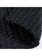 Esselle Blue Didsbury 55x100cm Braided Polypropylene Mat - Image 3 of 5