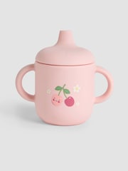 JoJo Maman Bébé Printed Silicone Sippy Cup - Image 1 of 8