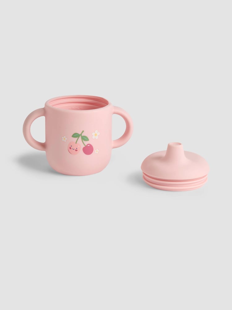 JoJo Maman Bébé Printed Silicone Sippy Cup - Image 7 of 7 JoJo Maman Bébé Printed Silicone Sippy Cup - Image 7 of 7