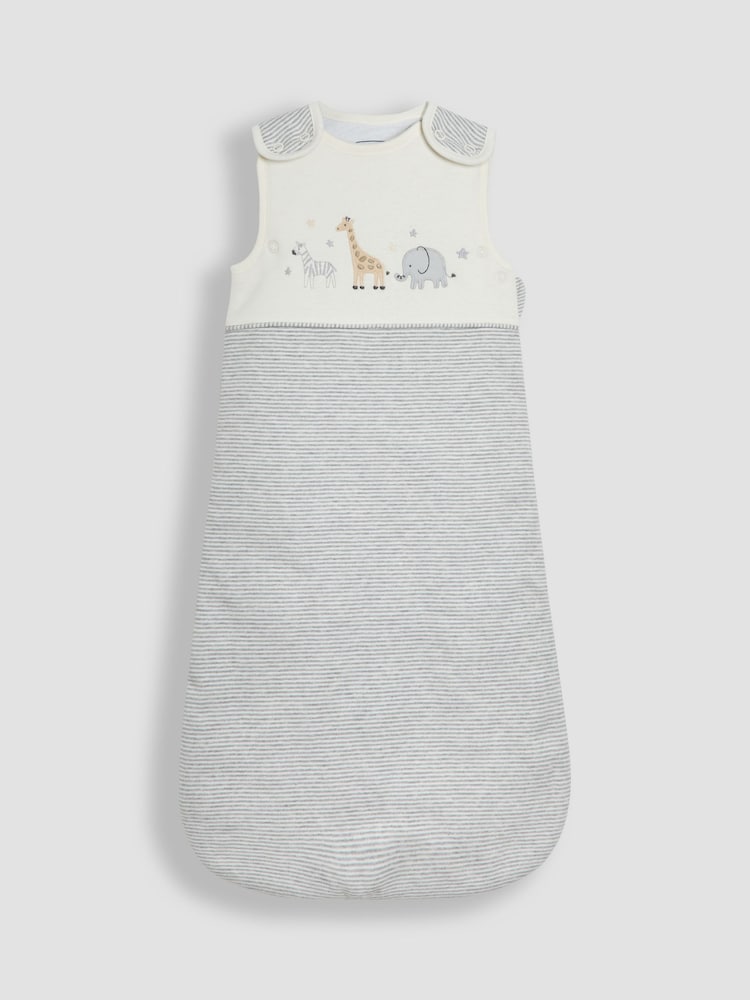 JoJo Maman Bébé Safari Appliqué 2.5 Tog Baby Sleeping Bag - Image 1 of 5
