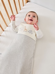 JoJo Maman Bébé Safari Appliqué 2.5 Tog Baby Sleeping Bag - Image 4 of 5