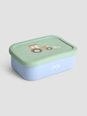 JoJo Maman Bébé Printed Square Silicone Lunch Box - Image 1 of 6