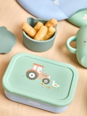 JoJo Maman Bébé Printed Square Silicone Lunch Box - Image 3 of 6