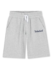 Timberland Grey Logo Bermuda Shorts - Image 3 of 5