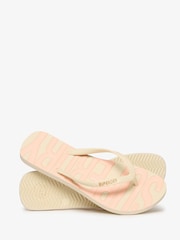 Superdry White Core Logo Flip Flops - Image 1 of 3