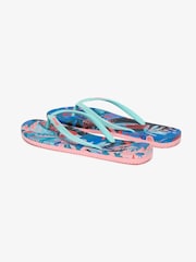 Superdry Blue Printed Flip Flops - Image 3 of 6