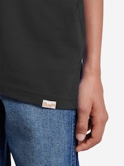 Wrangler Black Boys Festival 100% Cotton T-Shirt - Image 1 of 5