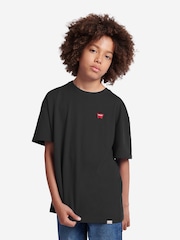 Wrangler Black Boys Festival 100% Cotton T-Shirt - Image 5 of 5