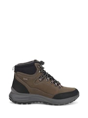 Pavers Grey Leather Walking Boots - Image 1 of 5