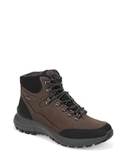 Pavers Grey Leather Walking Boots - Image 2 of 5